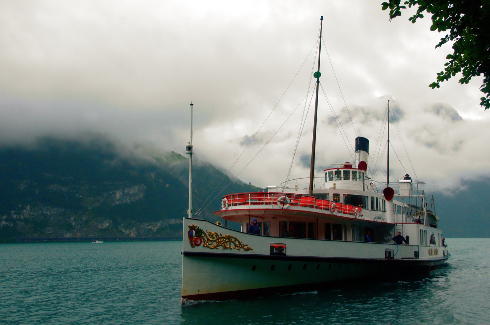 Paddle steamer on Lake Lucerne